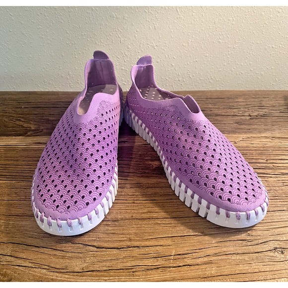 Ilse Jacobsen Women's Slip on Shoe Lavender Purple Size 38 Used - Picture 1 of 16